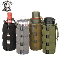 0 3l 0 8l tactical molle water bottle pouch nylon military canteen cover holster outdoor travel kettle bag with molle system