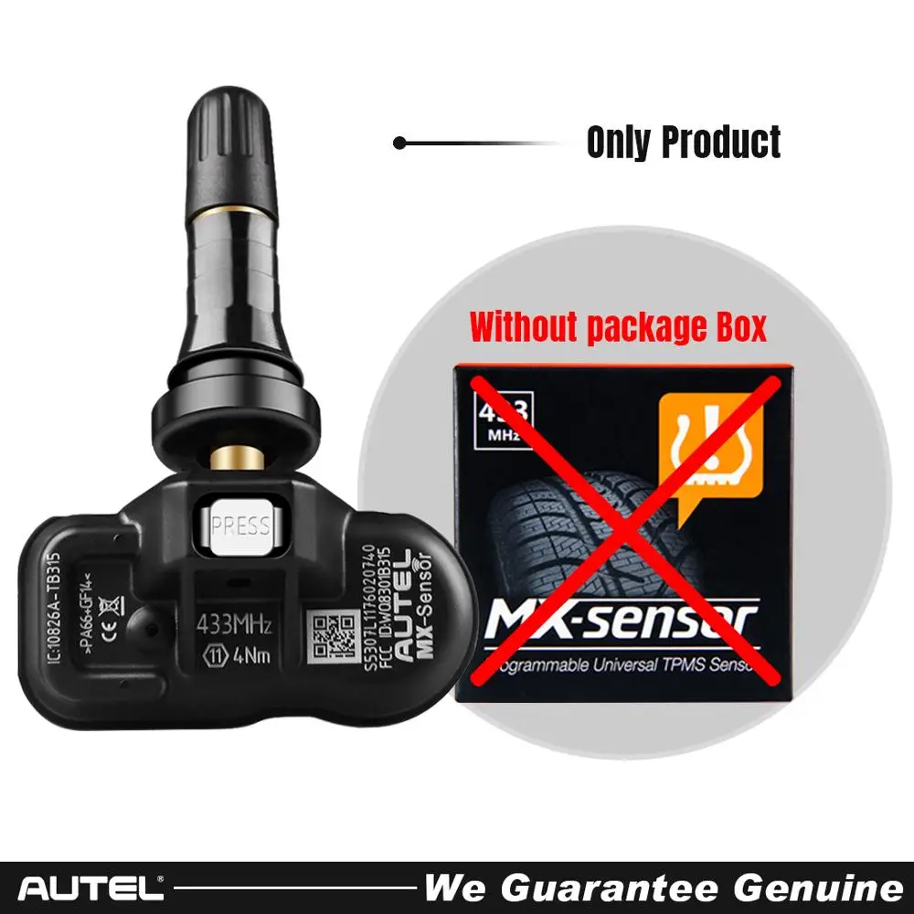 Autel Mx-Sensor 433MHz &amp 315MHz TPMS Press Type TS501 TS508 шинный датчик de neumaticos дропшиппинг в продаже