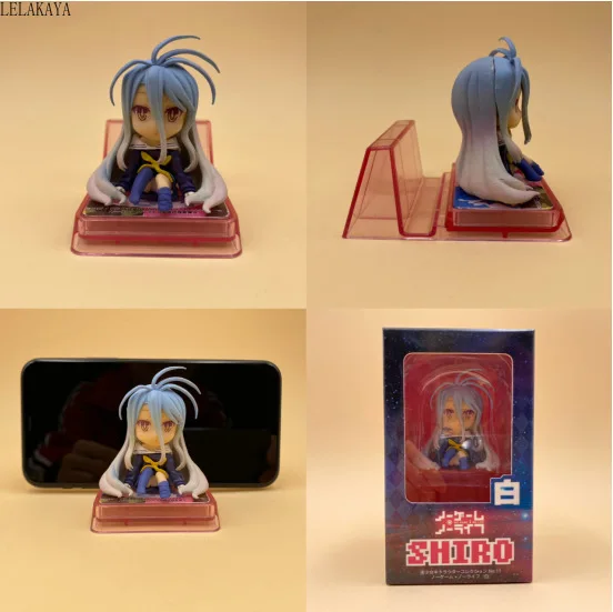Аниме 12 см без игры NO LIFE Sora Jibril Shiro Super Sonico sexy girl Ver. Держатель для телефона ПВХ экшн