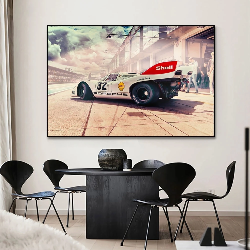 

Hd Prints 917K Racing Car Poster Cool Canvas Painting Home Decor For Living Room Background Wall Art Modular Pictures Framework