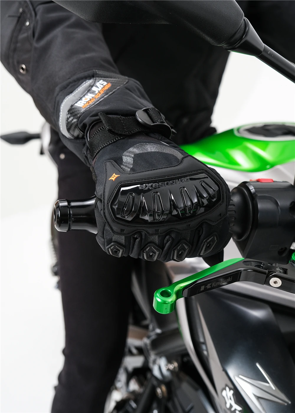 Зимние мотоциклетные перчатки с сенсорным экраном водонепроницаемые