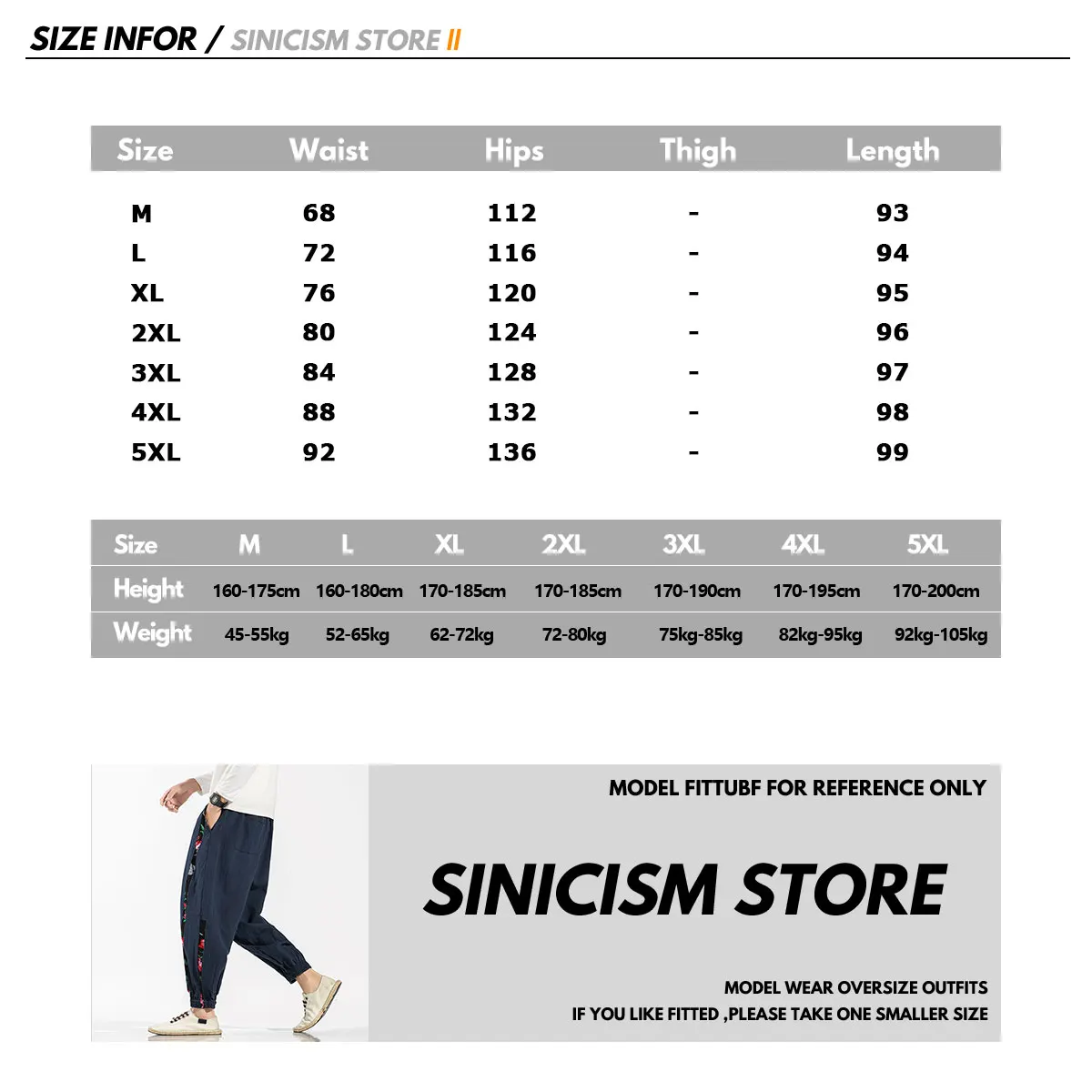 Sinicism Store Мужские штаны-шаровары в китайском стиле длиной до щиколотки мужские свободные черные брюки больших размеров мужские осенние хлопковые льняные брюки
