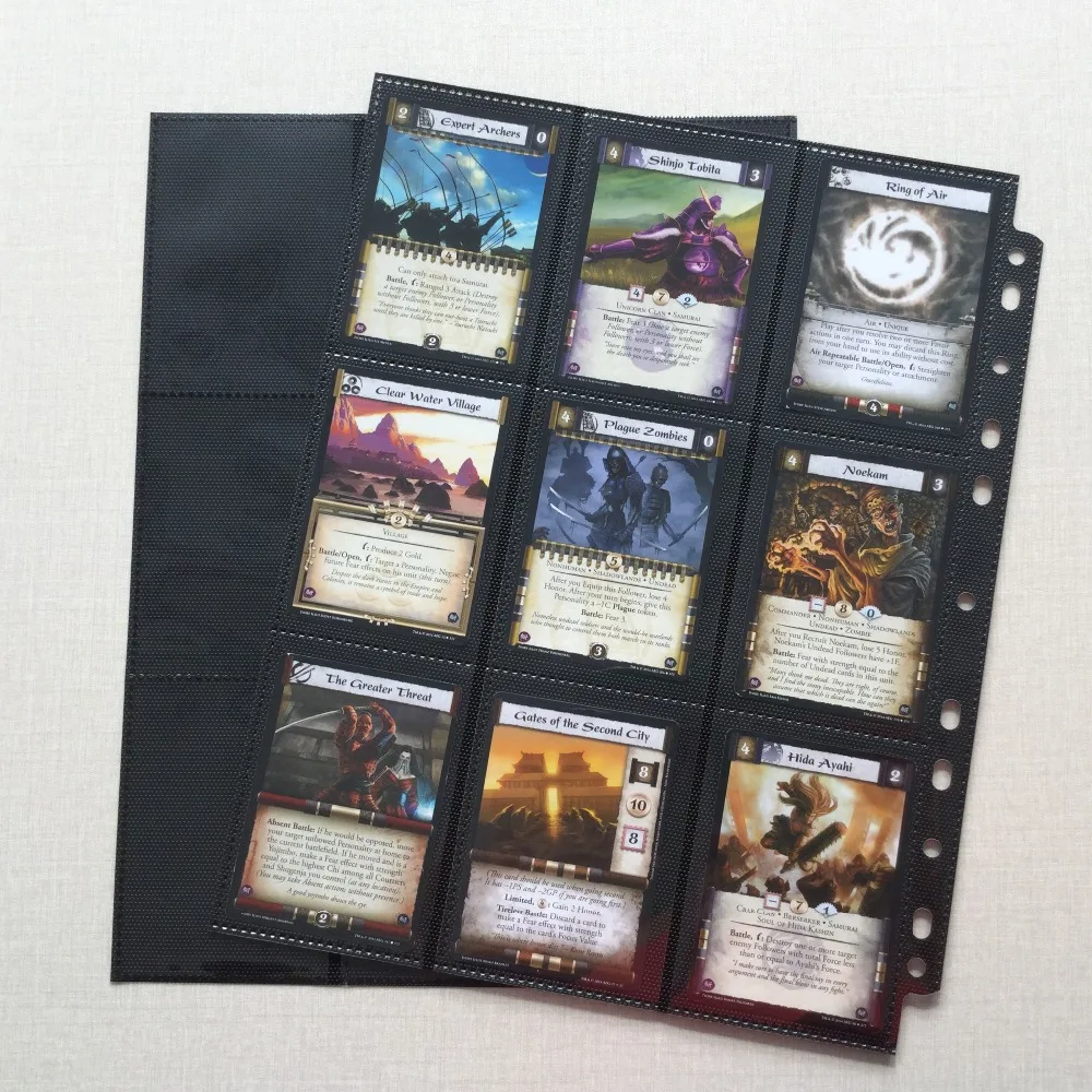 9 карманов карточки для покера спортивные защитные настольных игр пластиковые