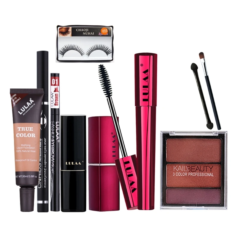 Все в одном для перманентного макияжа Голый палитра мерцающие тени век