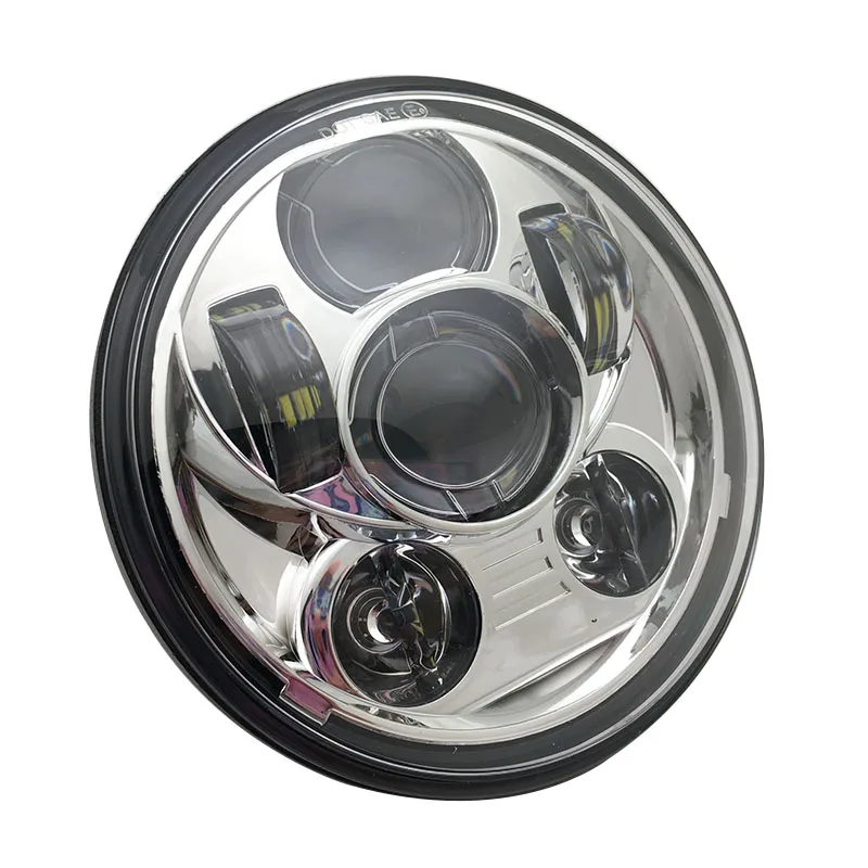 5 75 &quot5-3/4&quot мотоциклетный проектор 45 Вт светодиодная лампа для H arley Sportster 883 1200 Iron