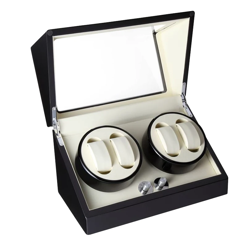 ONEON Автоматическая намотка часов новая версия чрезвычайно бесшумные деревянные