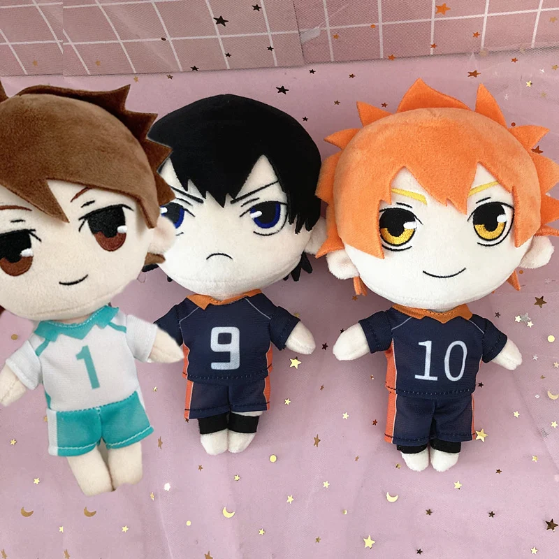 20 см Аниме Haikyuu плюшевая игрушка мягкая Tobio Kageyama Shoyo Hinata Oikawa Tooru кукла для детей