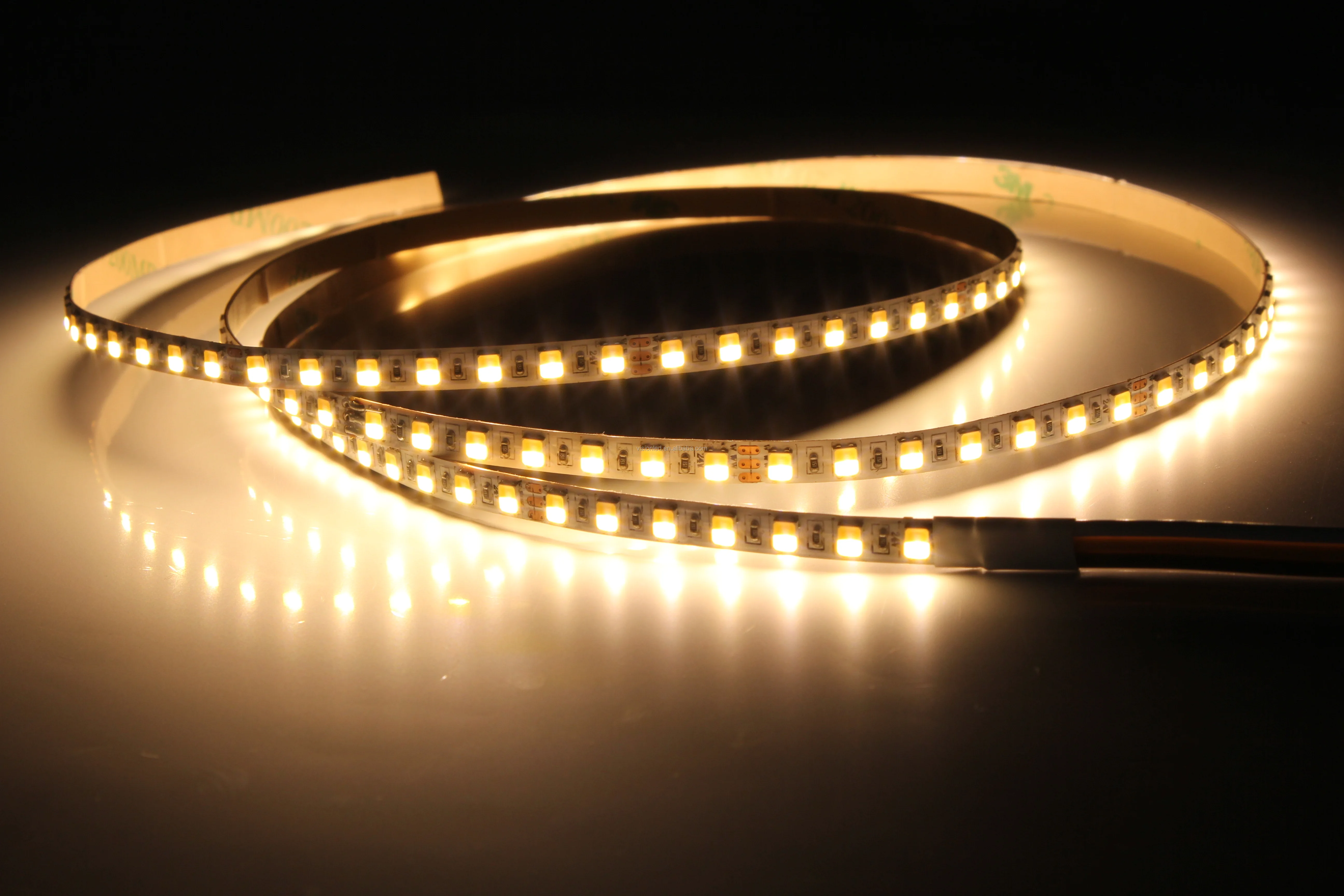 5 м/катушка, CCT регулируемый DC24V 2835 SMD СВЕТОДИОДНЫЙ ленточный светильник, 140 светодиодный s/m, 700 светодиодный s/reel, не водонепроницаемый