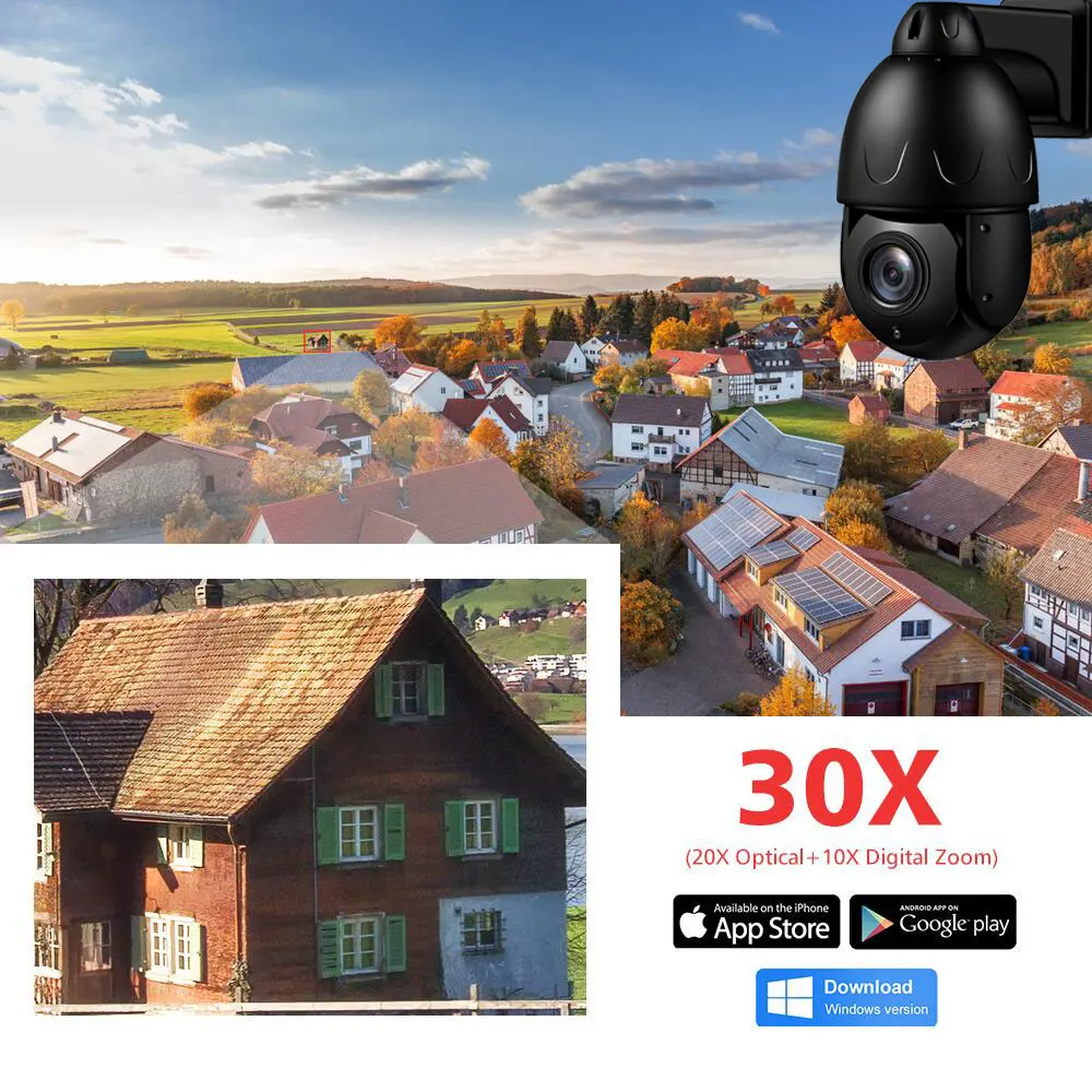 Pаспродажа IP-камера Hikvision, 8 Мп, 4K, PTZ, 30-кратный зум, H.265