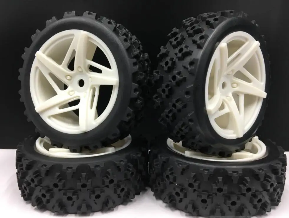 Твердые автомобильные шины 1/10 Kyosho RC fs для легковых автомобилей с шестигранным