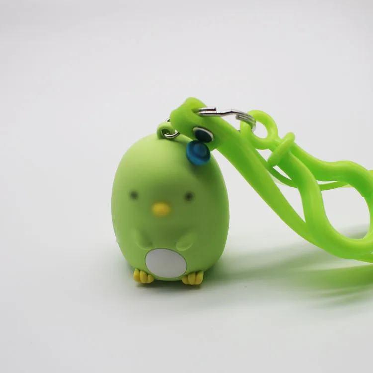 

Japan Lovely Car Key Chain Cartoon Doll Keyrings Girl The Silicone Cartoon Animal Keychains Wholesale
