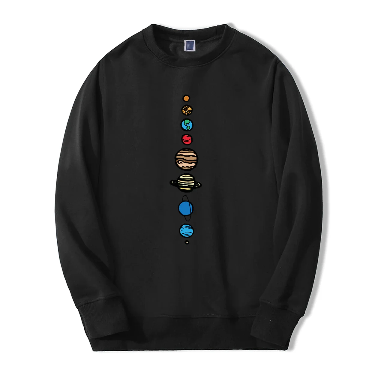 

Planets Colour Sweatshhirt Hoodie Men Autumn Winter Warm Fleece Sweatshirts Creative Design Funny Fitness Hoodies Jumper Hoody