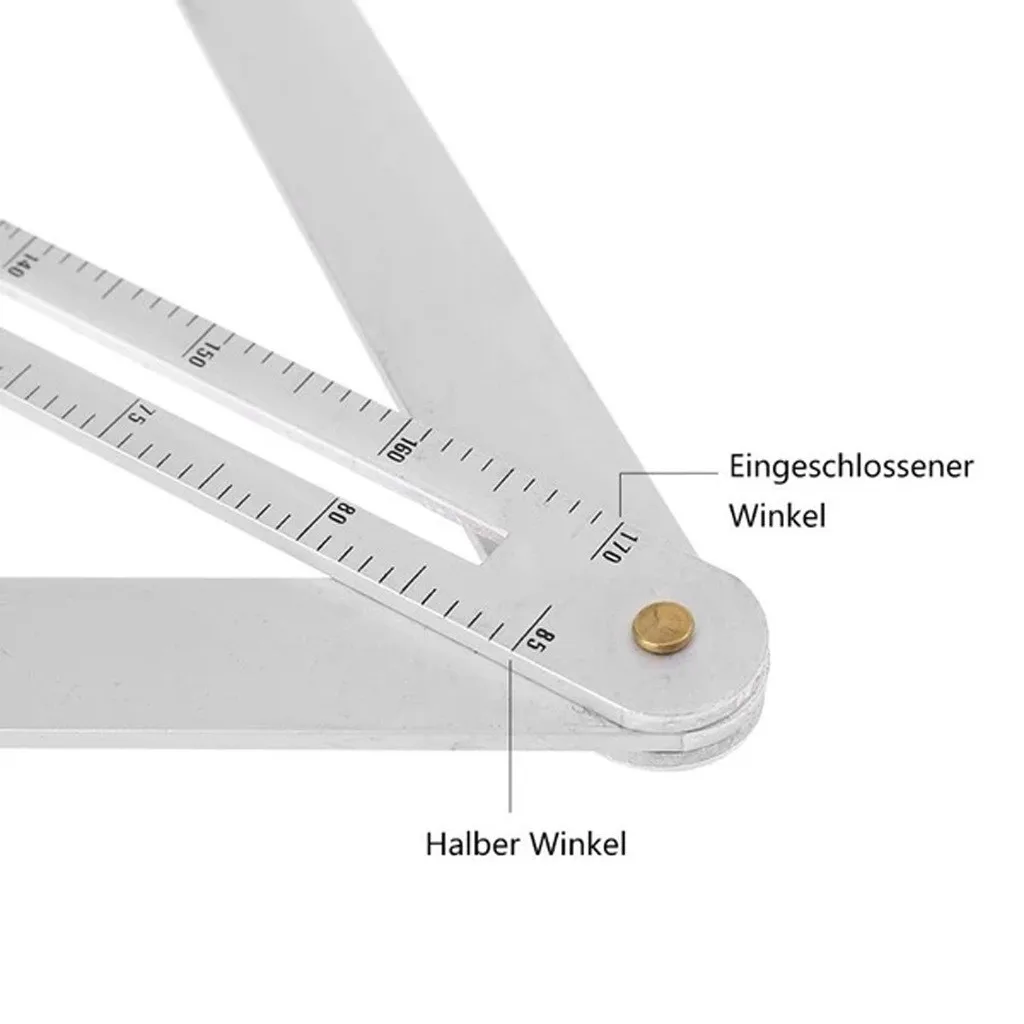 Measurement Tool Aluminum Alloy Corner Angle Finder Ceiling Artifact Square Protractor Adjustable Measuring Ruler silver | Инструменты