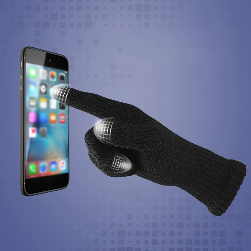 

Men Women Touch Screen Fishing Gloves Keep Warm Suede Mitten Outdoor Riding Skiing Full Finger Winter Windproof Cycling Gloves