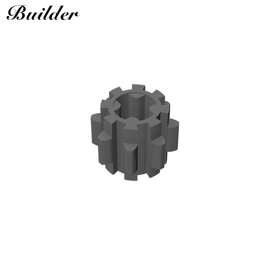 Детская Звездочка с 8 зубьями 10 блоков конструктора Little Builder 10928 MOC Technology | Игрушки