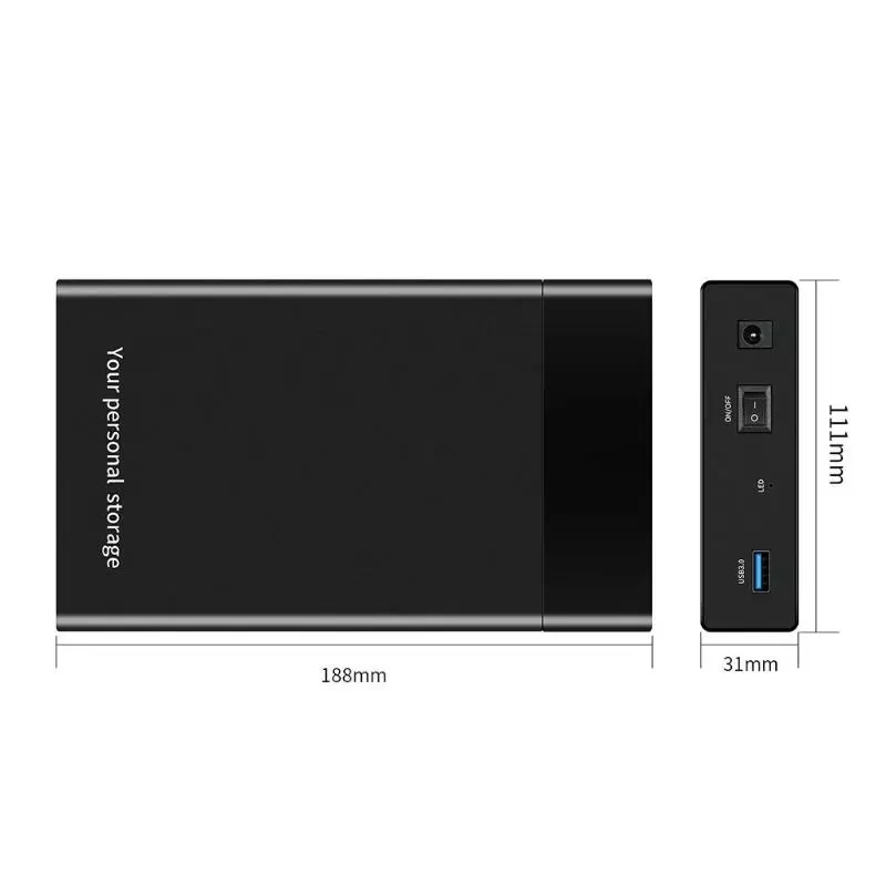 Внешний жесткий диск с USB 3 5 на SATA III 0 дюйма