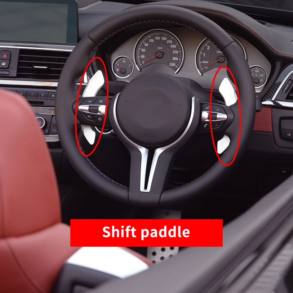 

Steering wheel paddle shifter gear shift shifter extension for BMW F10 F11 F30 F32 F48 F20 F22 F25 F26 F15 F16 F12 F13 F02 G30