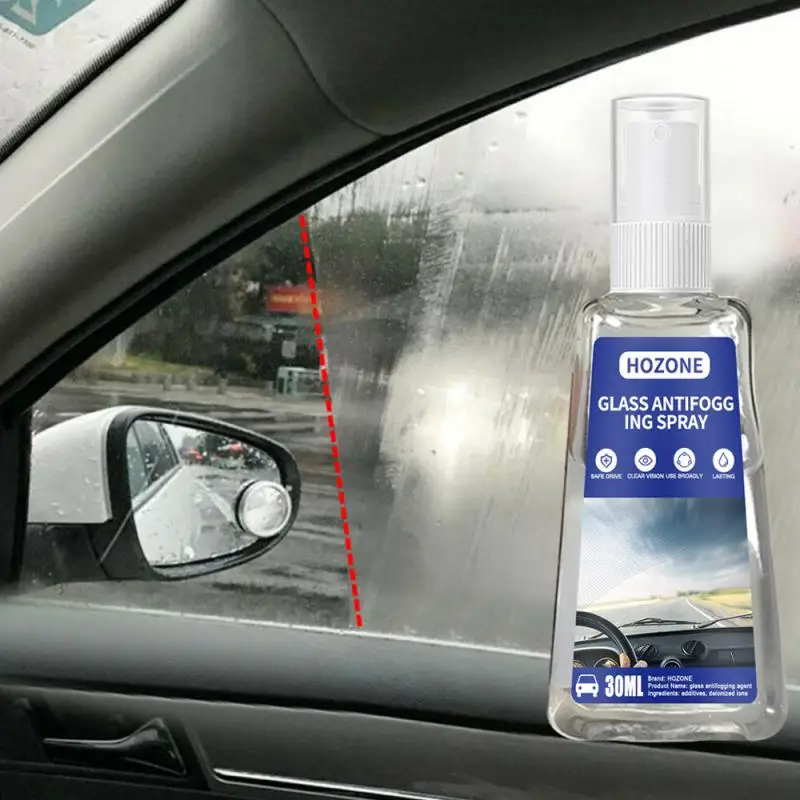 

30ML Long-lasting Car Window Defogging Rearview Mirror Flooding And Rainproof Agent Car Glass Antifogging Agent Anti-fog Agent