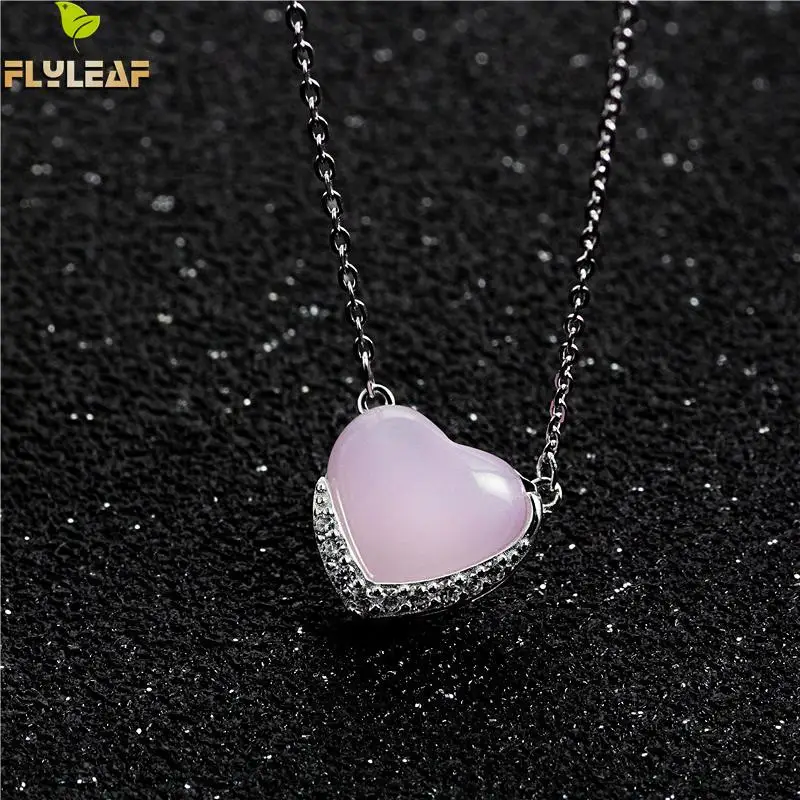 Женское ожерелье из серебра 925 пробы с фианитом|Ожерелья| |