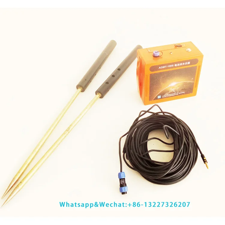 

ADMT-100S 0-100m Портативный беспроводной детектор наземной воды-датчик воды-устройство обнаружения воды 2020