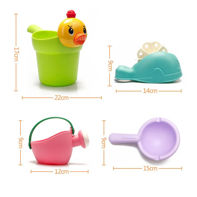 

4pcs baby Beach Toys Little bear Set Sand Playing Toys Kids Fun Water Beach Seaside Tools Gifts Beach Sand toys