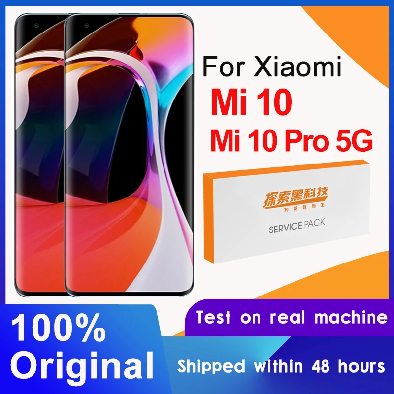 Оригинальный 6 67 ''активно матричные осид дисплеем запасные части для Xiaomi Mi 10