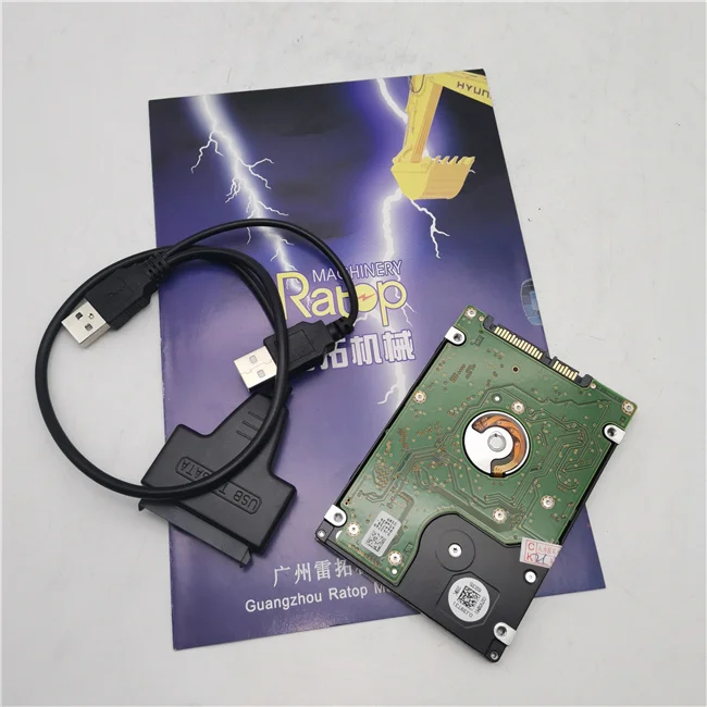 

CAT SIS, Hard Disk Z5K500-500 0J45805 HTS5050A7E680 CAT SYSTEM CAT MACHINE DATA