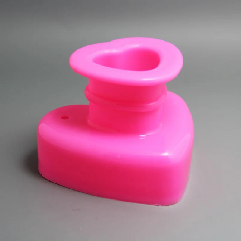 

(12pcs/lot)Free Shipping Plastic Heart Shape Cake Cutter Stamp for Doughnut and Cake Decoration