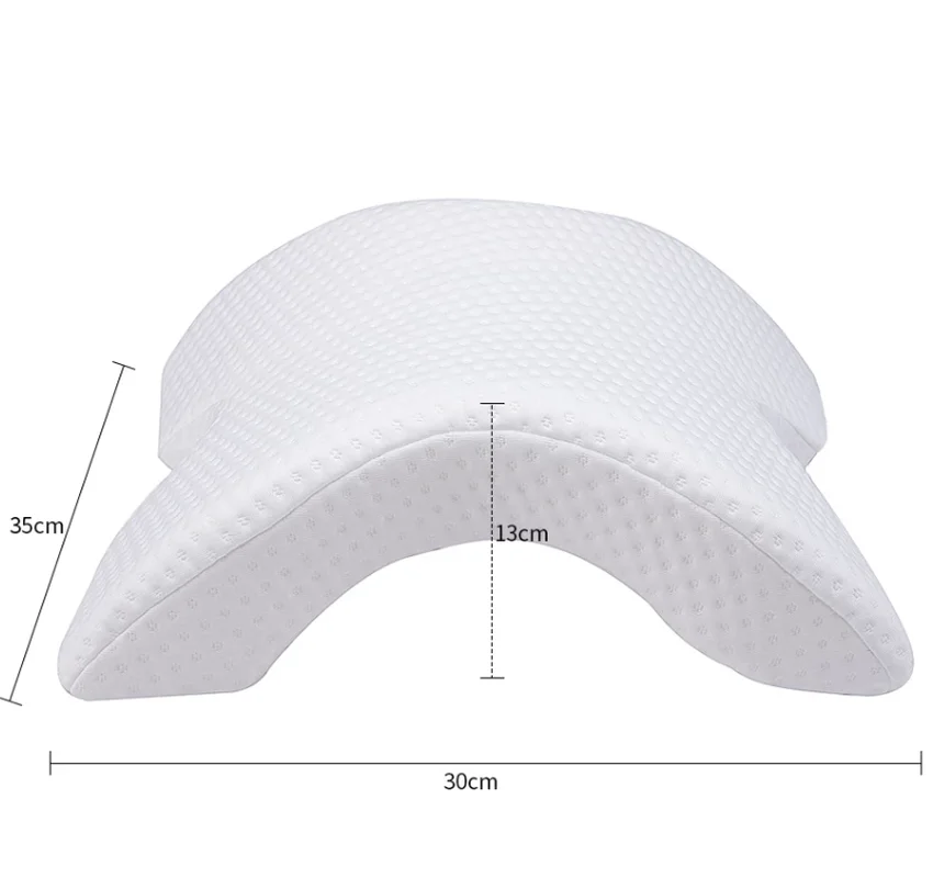 С полый дизайн подлокотника ручная Подушка для пары сбоку слиперы Арка u-образная