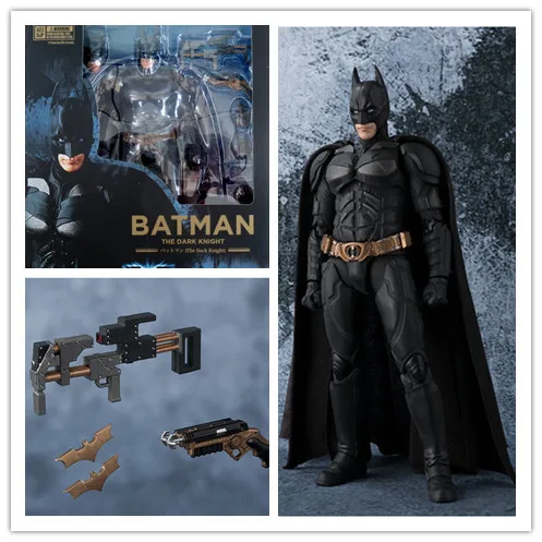 MCR Горячая DC Marvel 15 см Темный рыцарь Бэтмен ПВХ фигурка BJD Коллекционная модель