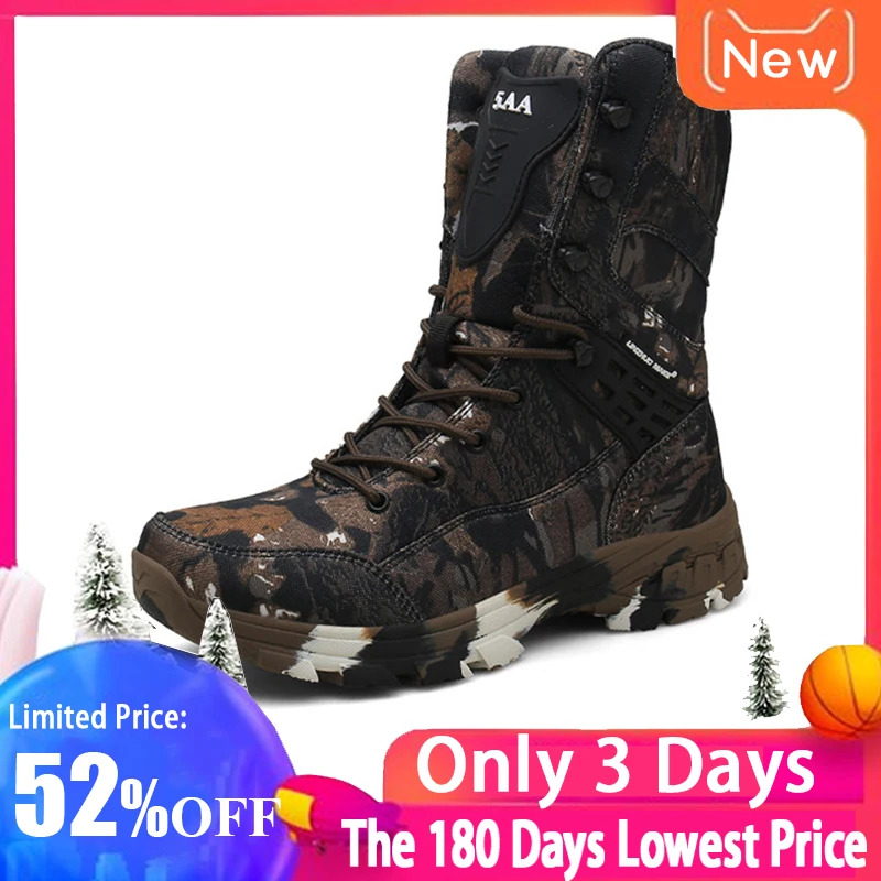 Новинка водонепроницаемые мужские тактические военные ботинки ботинки-дезерты