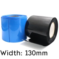 width 130mm pvc heat shrink tube dia 83mm lithium battery 18650 pack insulated film wrap protection case pack wire cable sleeve