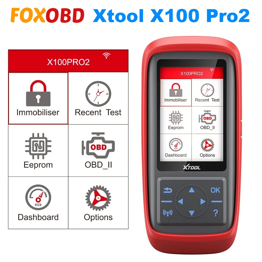 Новейший XTOOL X100 Pro Pro2 OBD2 автомобильный ключевой программатор/Регулировка пробега
