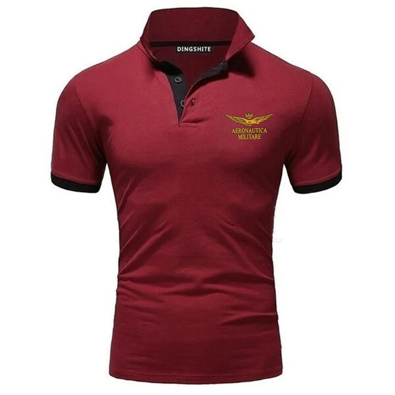 

BROWON 2021 Summer Casual Polo Shirt Men's Short Sleeve Lapel Slim Fit For Sale Color Six kinds Polo Shirt Men's M-3X Size