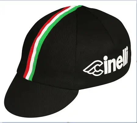 Новинка Cinelli велосипедные шапочки для мужчин и женщин велосипедная одежда кепки/велосипедные Шляпы выбрать из различных стилей - Цвет: Серебристый
