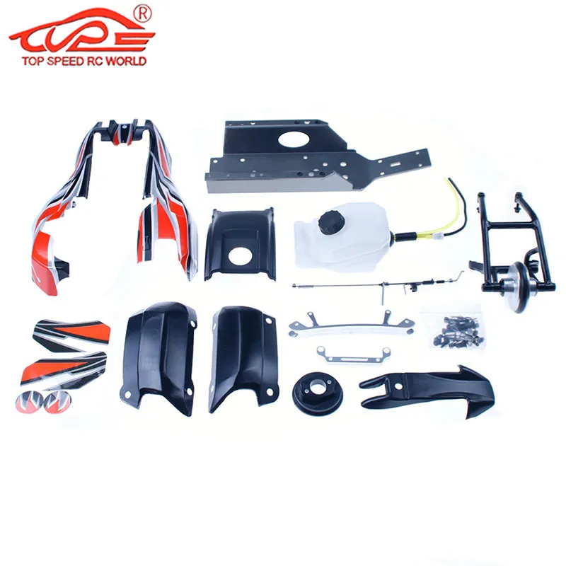 Фото Комплект для переоборудования для 1/5 Rovan Q-Baja Truck Rc Car Parts №2
