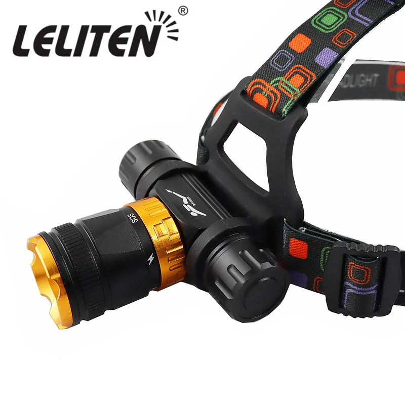 Фонарь налобный светодиодный водонепроницаемый для дайвинга|led headlamp waterproof|led