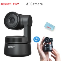 obsbot tiny ai powered ptz webcam full hd 1080p video conferencing recording and streaming