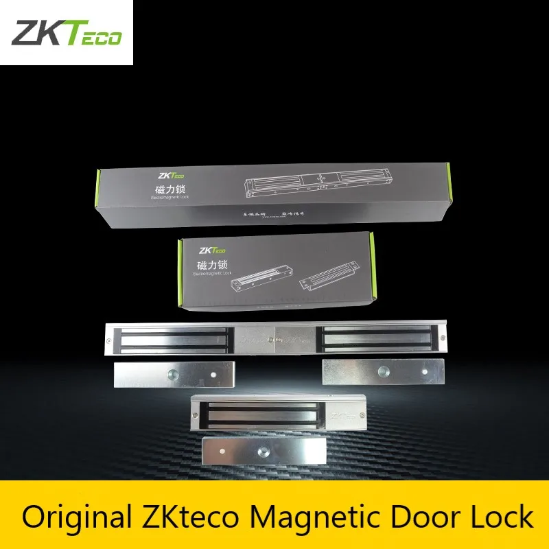 

ZK Brand DC 12V 280kg Electronic Magnetic Door Lock Double Door Installation Maintenance Single Wooden/Glass Gate Mounted