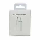 Оригинальное зарядное устройство USB с европейской вилкой для iPhone 11 зарядное устройство X XS MAX XR 8 7 6s Plus SE дорожный настенный кабель для быстрой зарядки для apple зарядное устройство