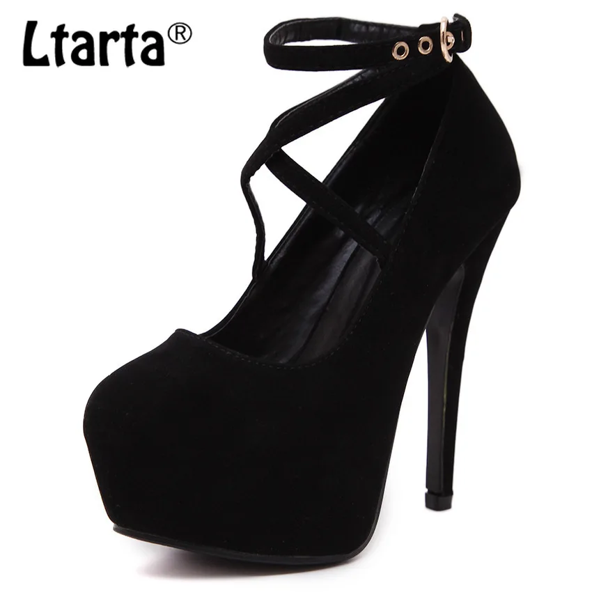 Женские туфли с круглым носком LEOPARD LAND водонепроницаемые на платформе и высоком