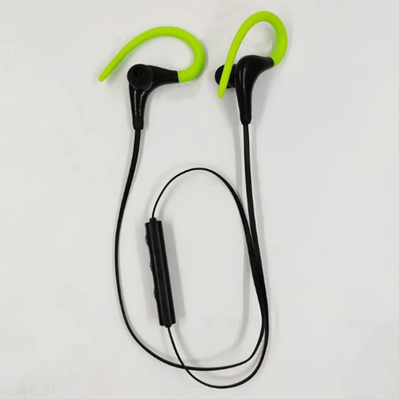 Беспроводные наушники с басами Bluetooth ушным крючком спортивные для бега Xiaomi IPhone