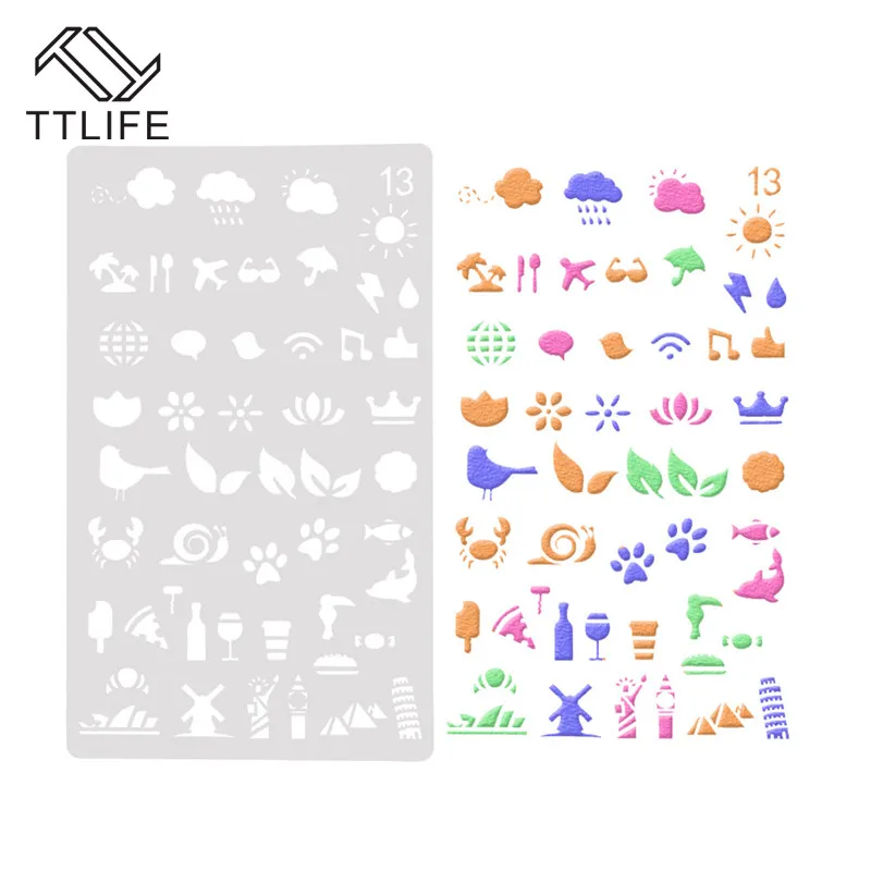 TTLIFE новые инструменты для украшения торта PP кофейная форма пластиковая гирлянда