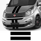 2 шт.лот автомобильные наклейки для кемпера фургона спортивный Стайлинг на заказ полосы для автодома графические виниловые наклейки для Fiat Talento автомобильные аксессуары