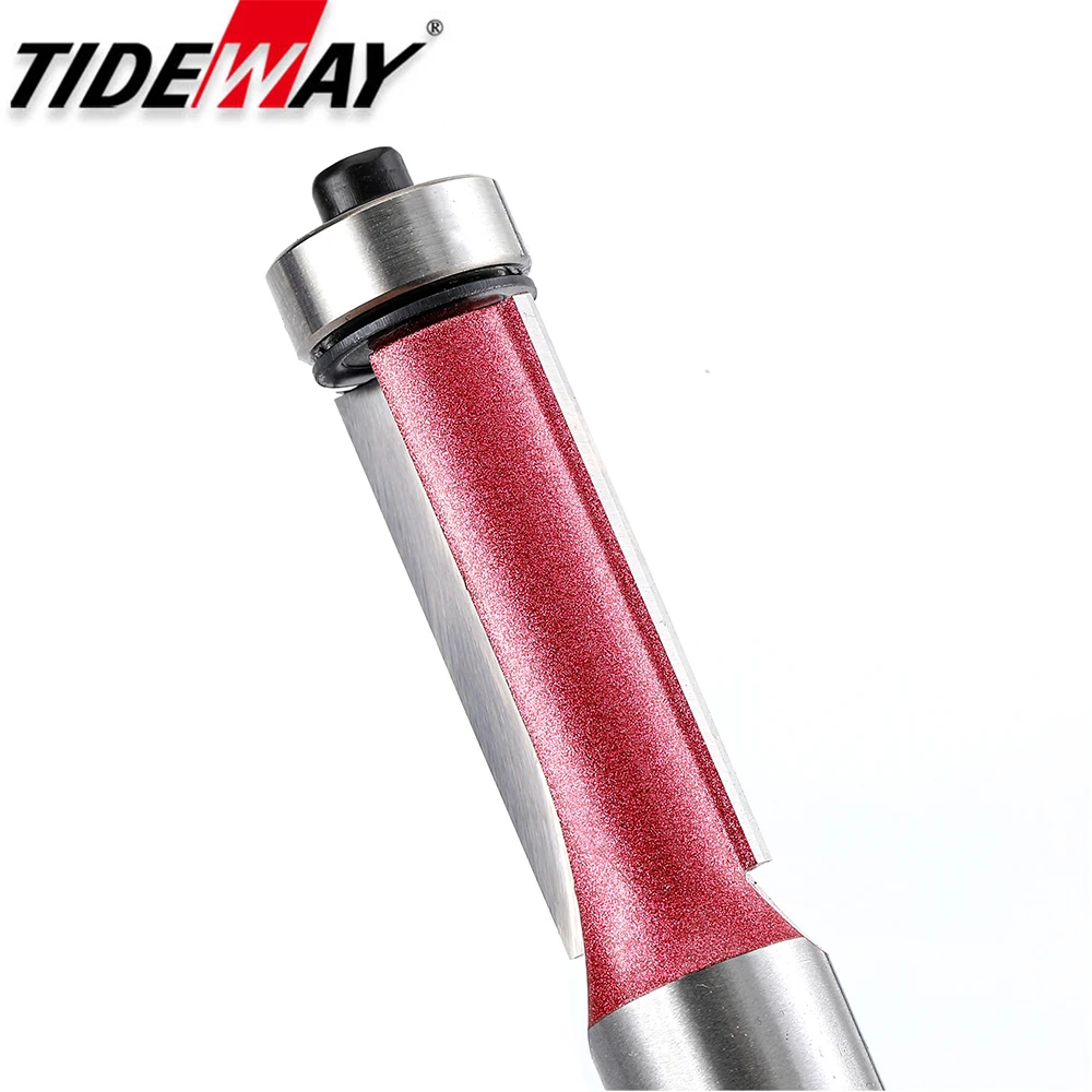 Tideway Фрезерные фрезы с подшипником для деревообработки 1/2 1/4|Фреза| |