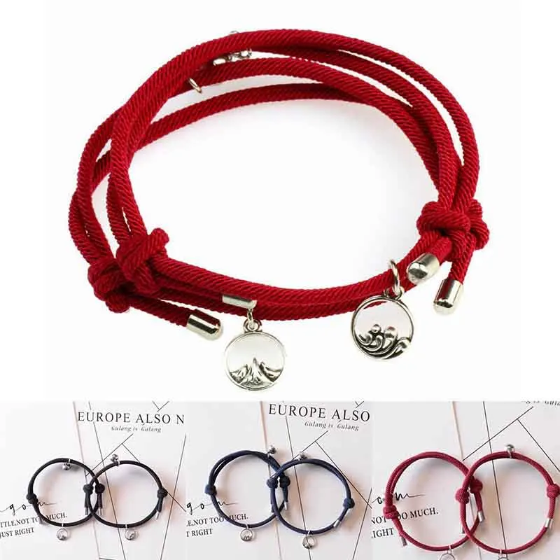 2 шт. плетеные магнитные браслеты|Браслеты с шармами| |