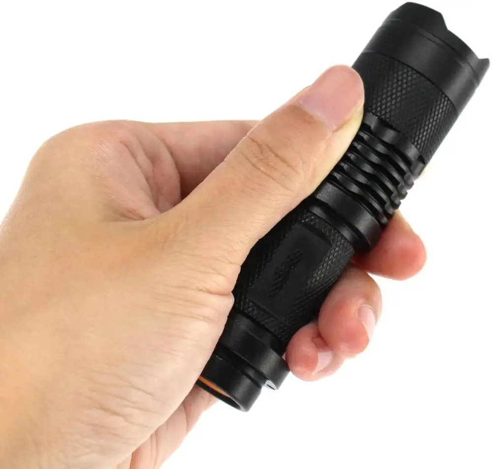 Portable LED Flashlight Green/Blue/Red Light Mini Torch Q5 Hand Camping Hunting | Лампы и освещение