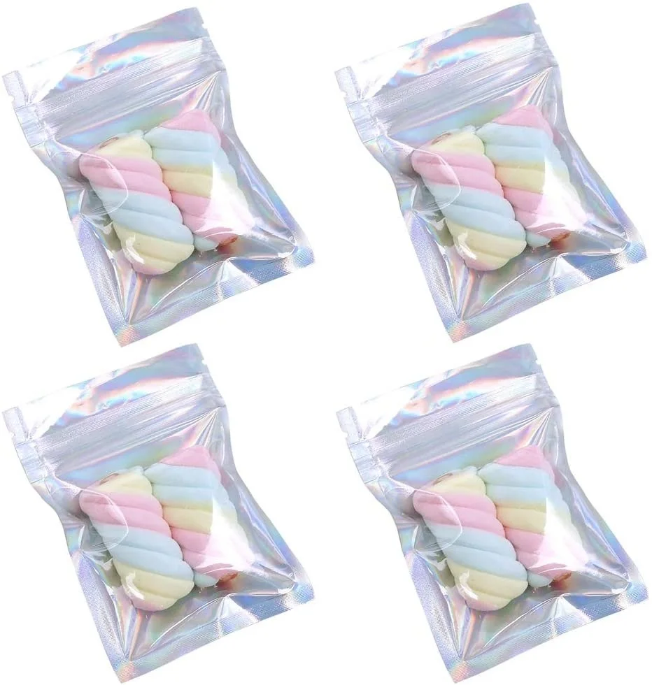 Сумка с замком на молнии лазерная голографическая прозрачная передняя сумка из