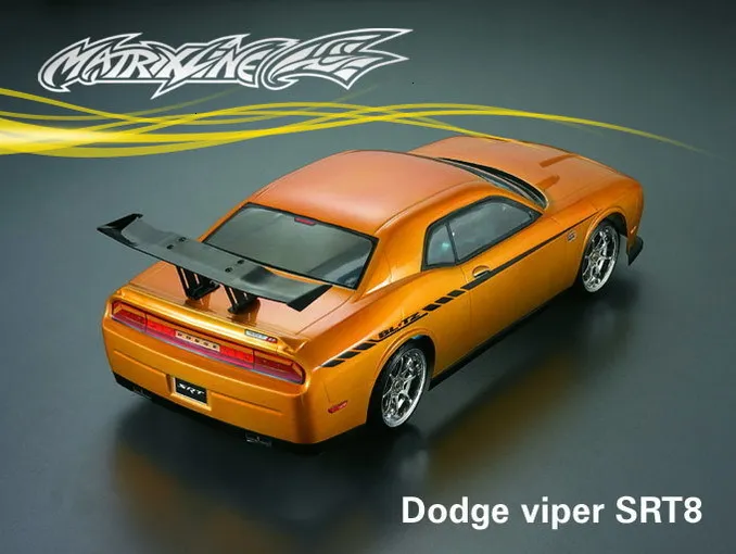 1 Набор viper SRT8 1/10 1:10 RC PC корпус 190 ширина прозрачный чистый не окрашенный Дрифт корпус RC hsp hpi trax Tamiya