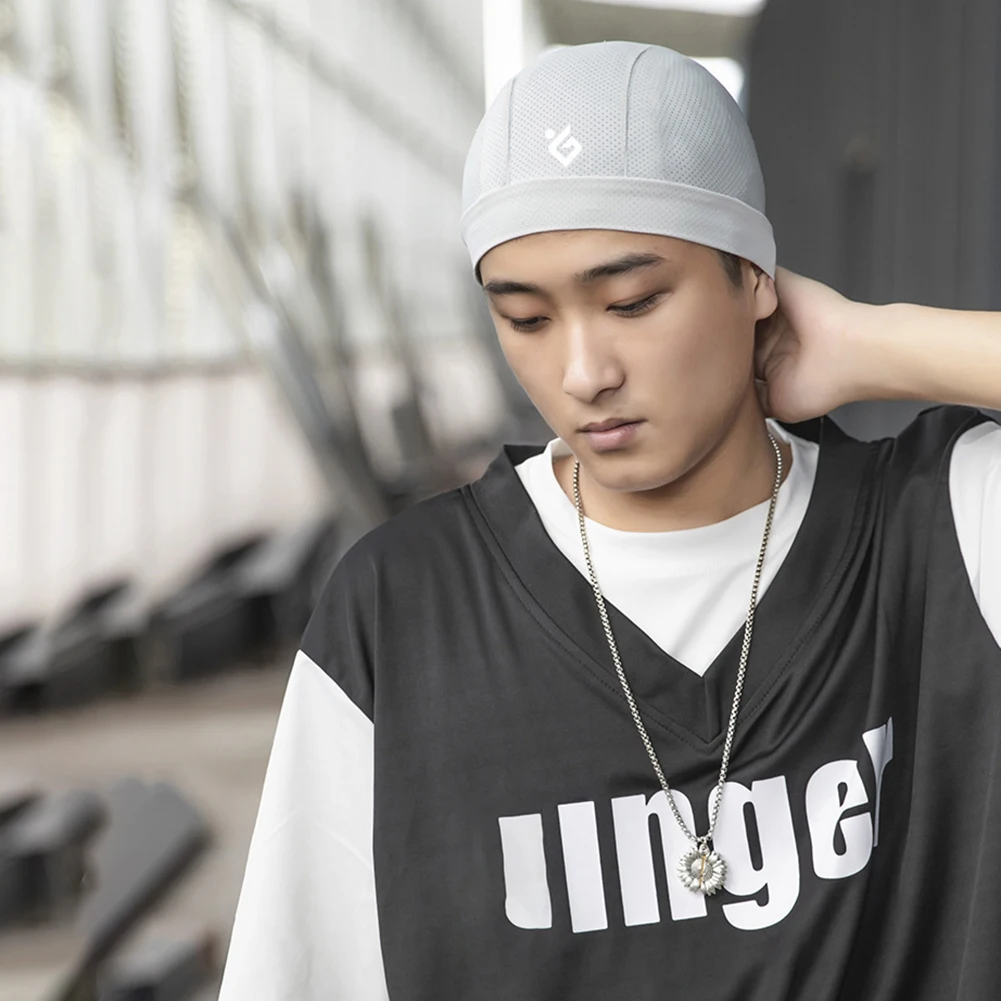 

Cooling Skull Cap Breathable Sweat Wicking Cycling Running Hat Cap Odorless Sweat-absorbent Sweat-absorbent No Discoloration